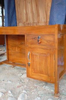 meja guru kayu jati 6